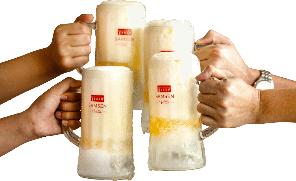 เบียร์วุ้นแก้วแช่