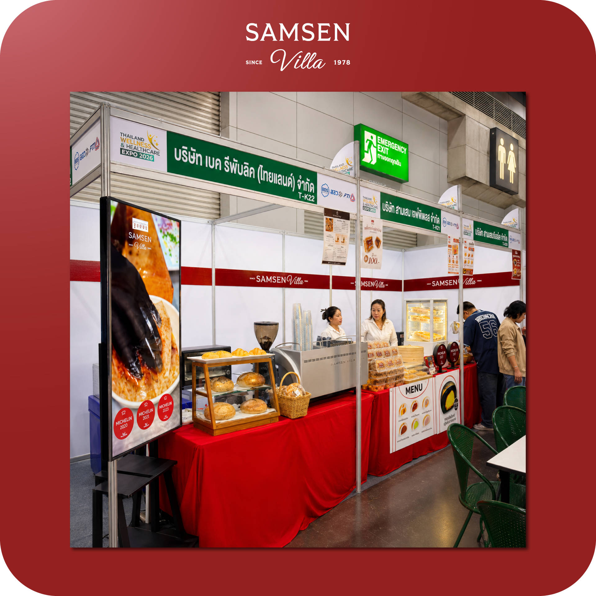 Samsen villa x Thailand Wellness & Healthcare Expo