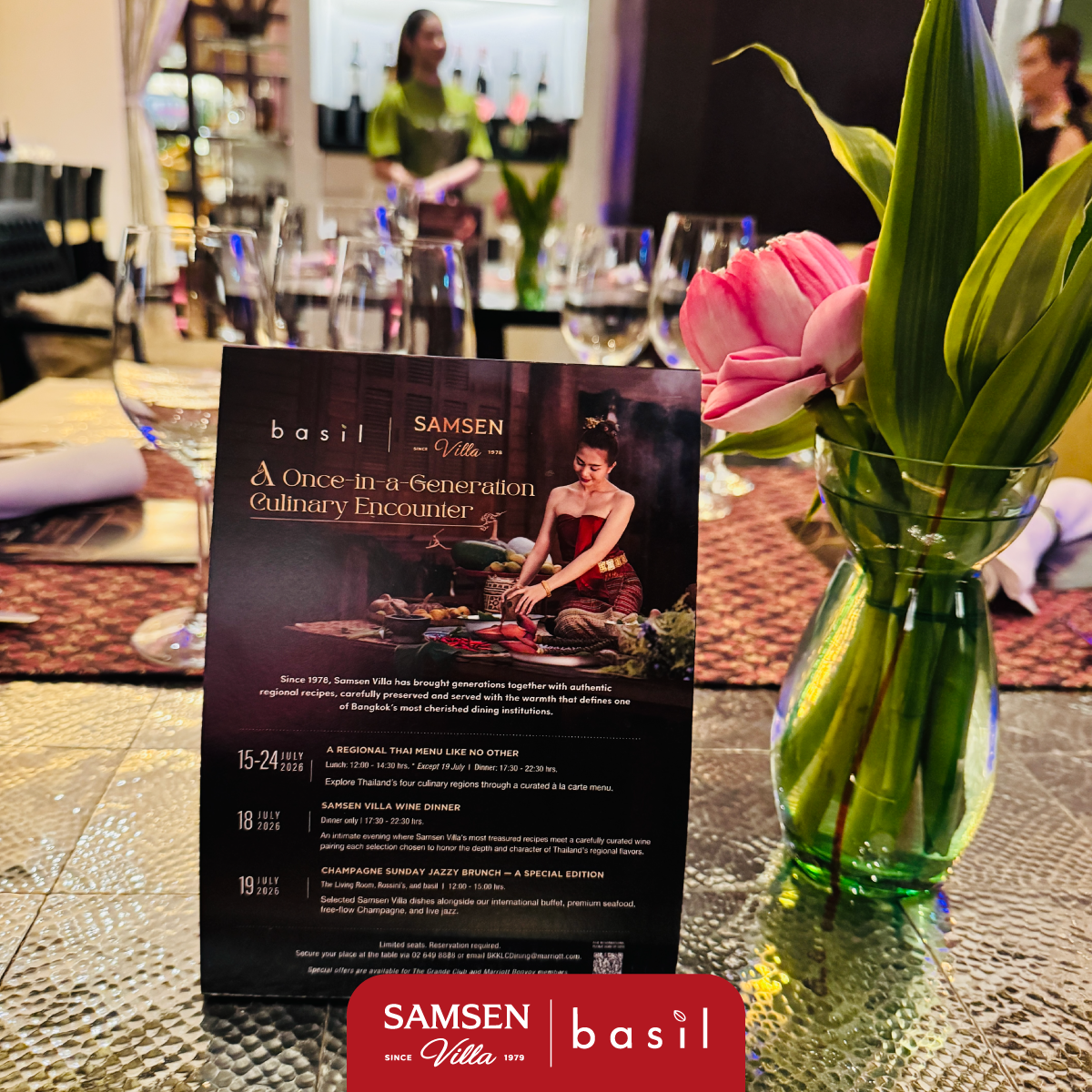 Samsen Villa Wine Dinner